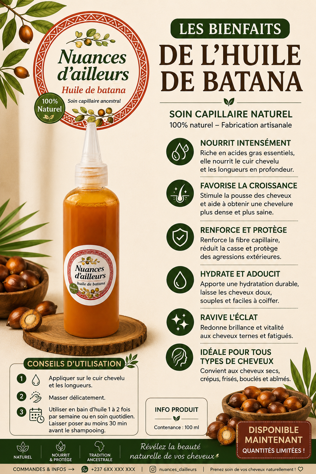 L’huile de batana